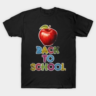 Back To School Apple For Teacher T-Shirt